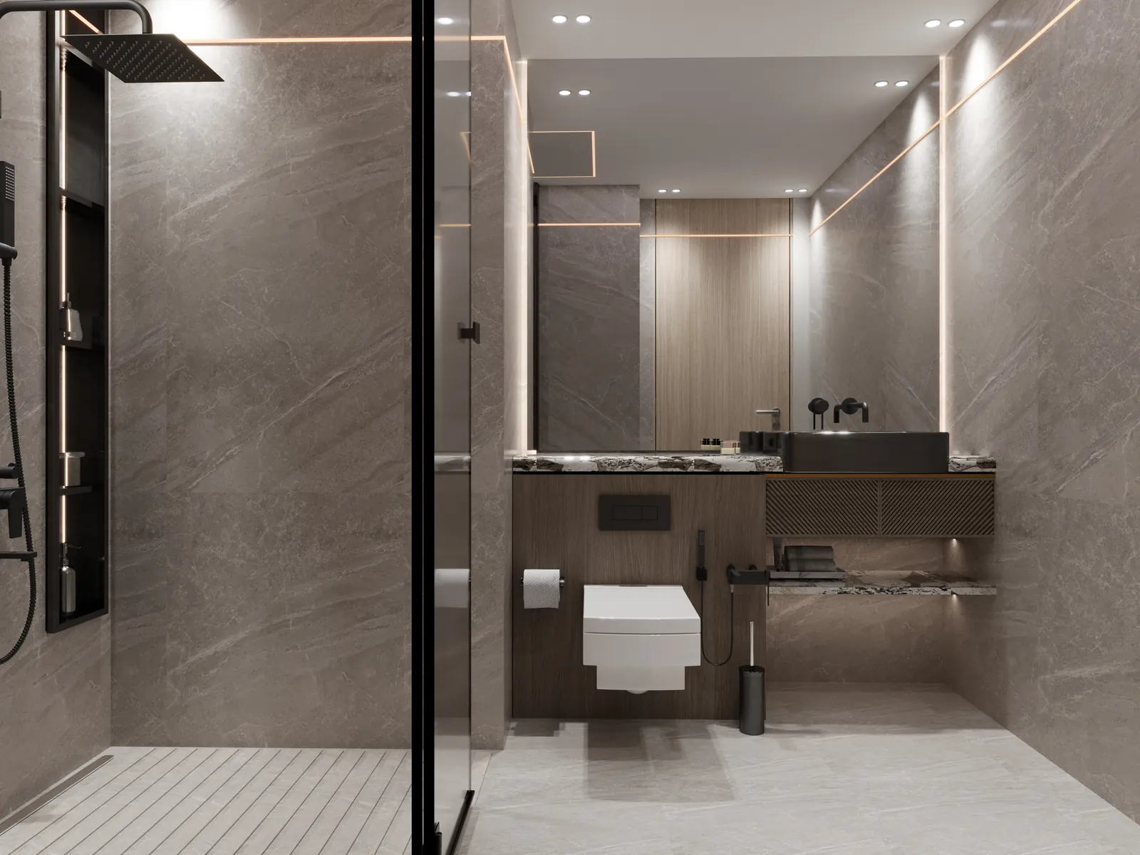 Binghatti Royale, Badezimmer