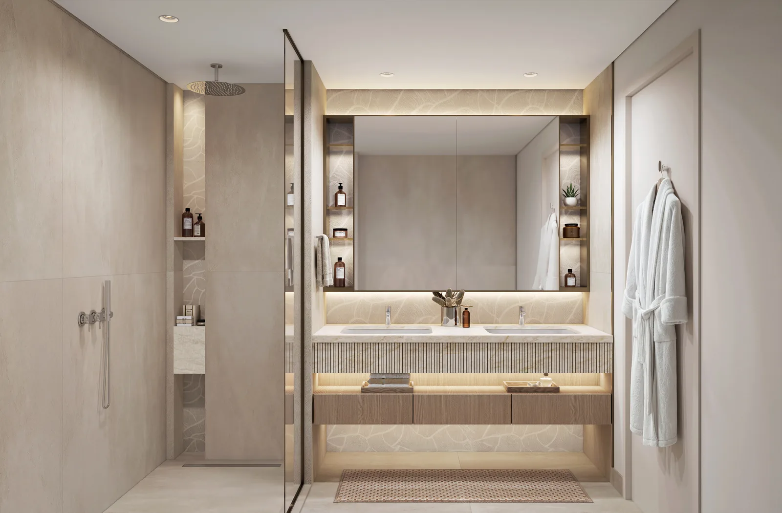 Everly Place, Badezimmer
