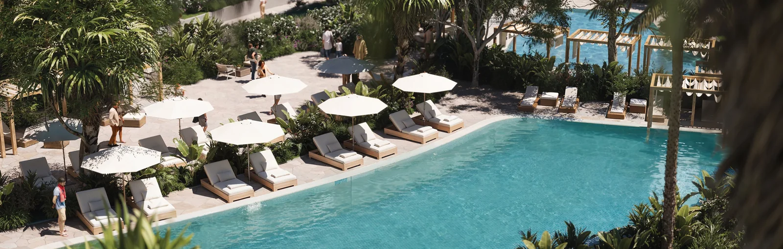 The Dubai Beach EDITION, Resort-Pool