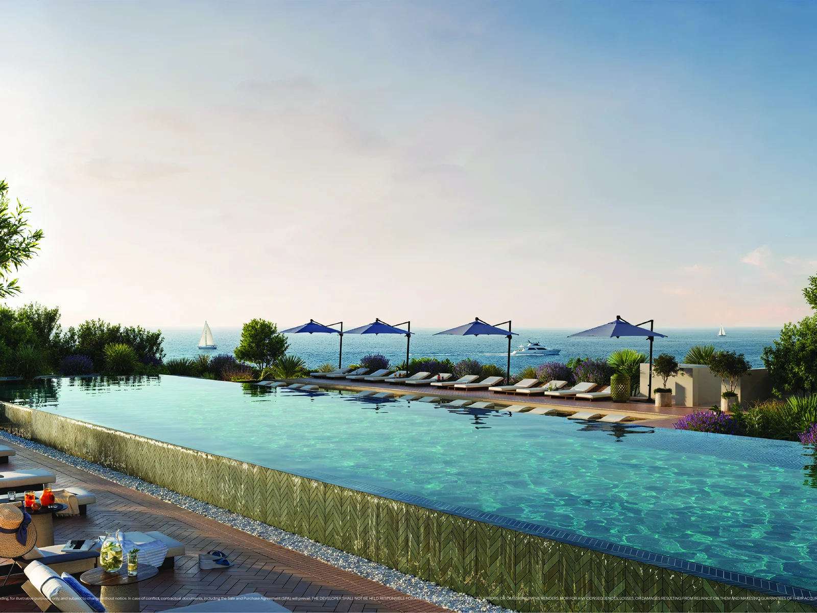 The Mural, Infinity-Pool mit Ozeanblick