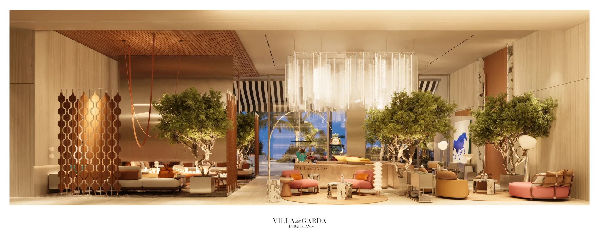 Villa del Garda, Lobby