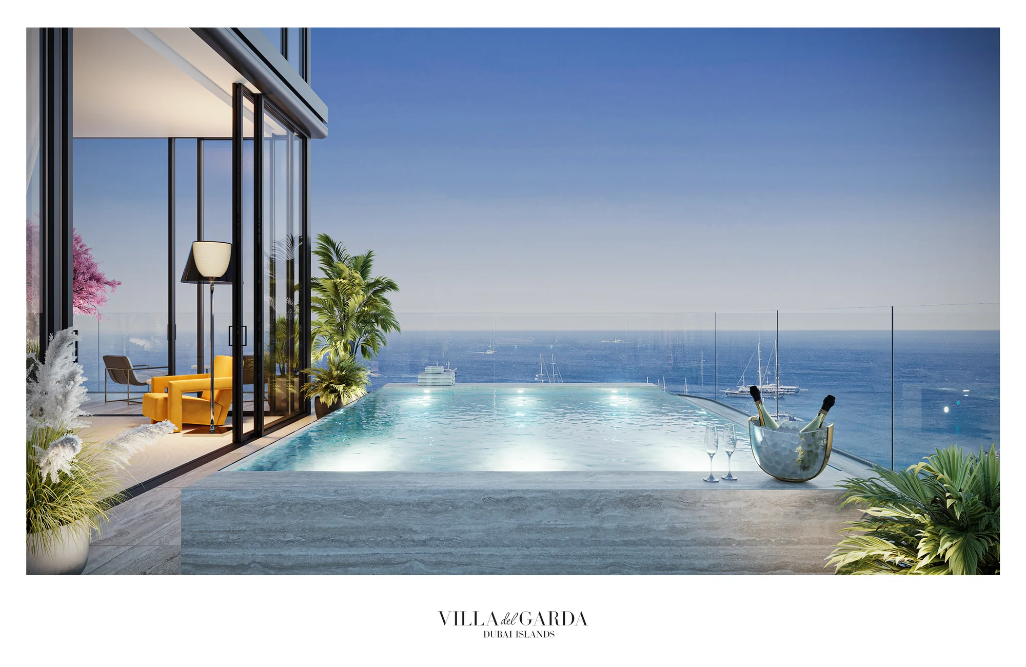 Villa del Garda, Mr. Eight, Infinity-Pool