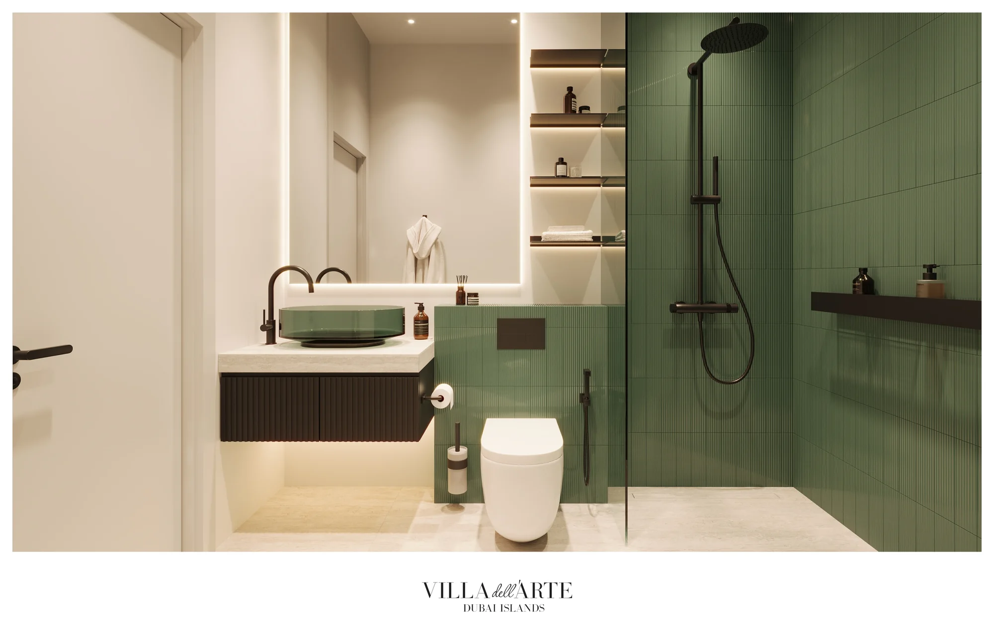 Villa dell'Arte, Marmor-Bad