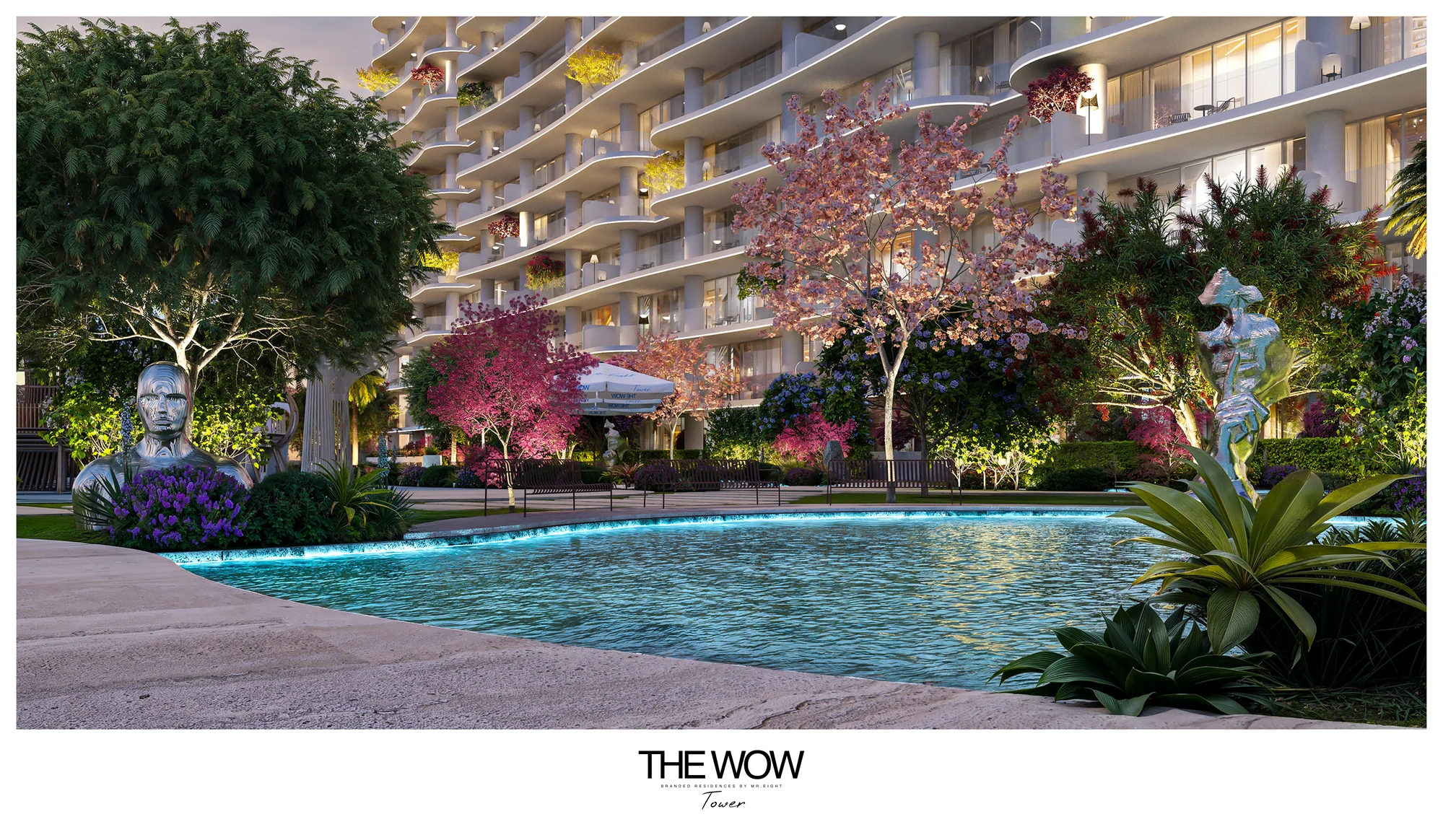 The WOW Tower, Fire-Pit-Lounge