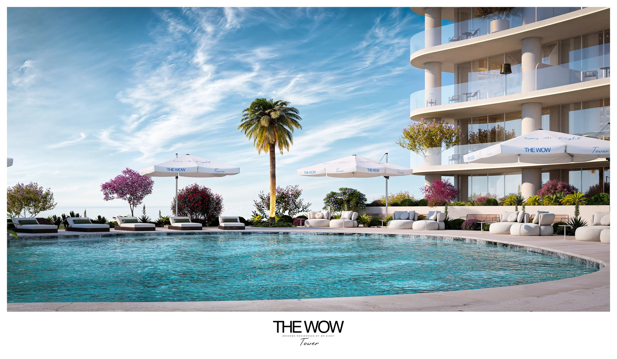 The WOW Tower, Mr. Eight, Resort-Pool